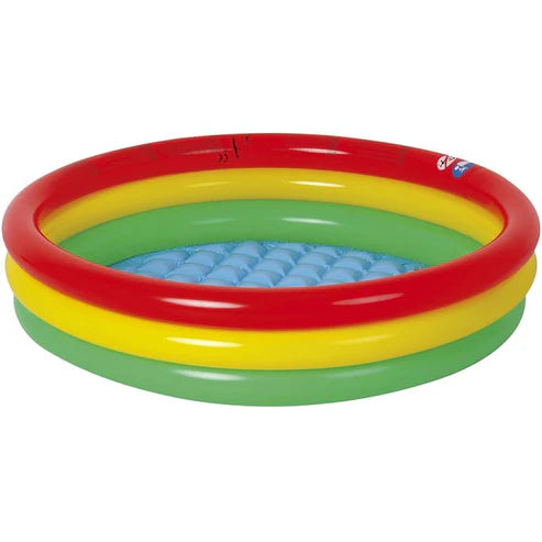 4 Ring Rainbow Swimming Pool For Kids